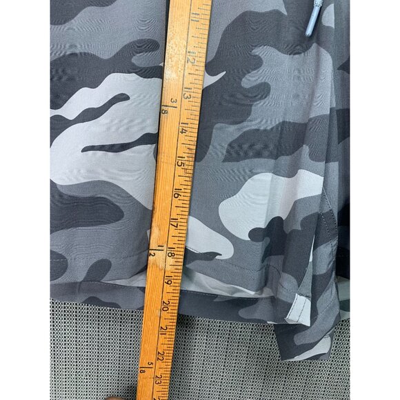 George Mens 2XL (44-46) Grey Camo Pull-On Shorts Moisture Wicking Above Knee - Picture 4 of 8